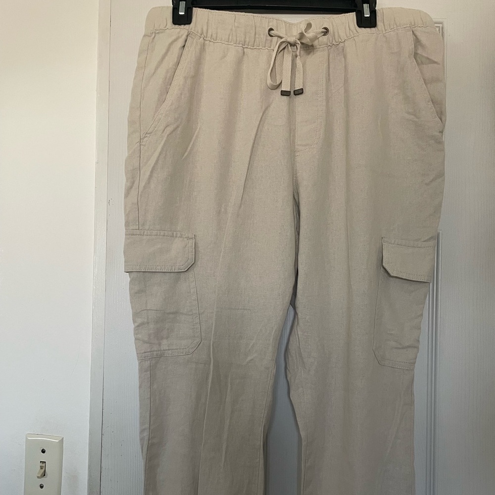 Women’s Cargo Pants by St. John’s Bay Size PL.